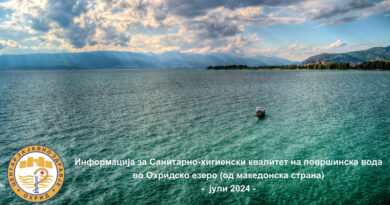 Анализирани примероци на водата во крајбрежниот појас на Охридското Езеро