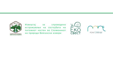 Еко-свест со истражување за состојбата на питом костен во споменикот на природата – Вевчански извори