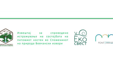 Еко-свест со истражување за состојбата на питом костен во споменикот на природата – Вевчански извори