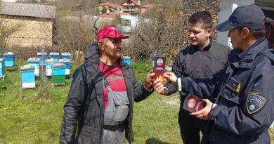 СВР одржа работни средби во Дебрца за подигнување на свеста за шумските пожари